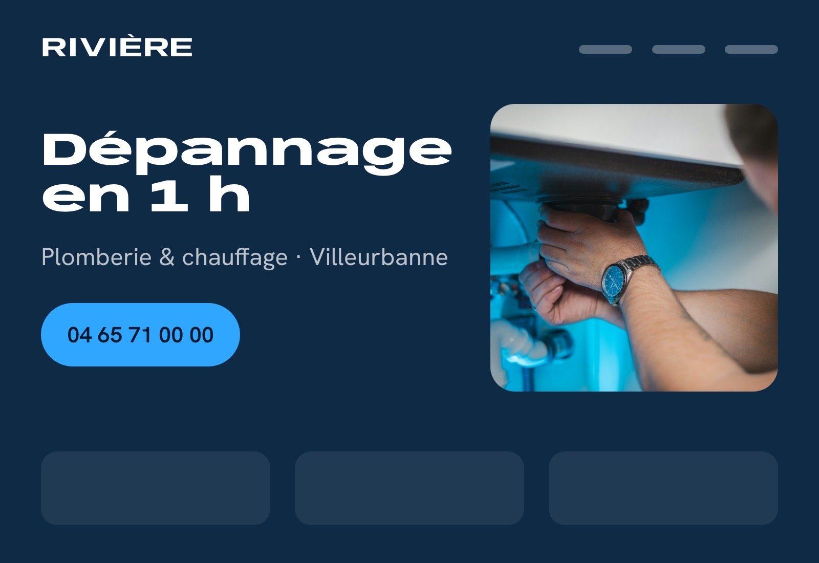 Site de Rivière Plomberie